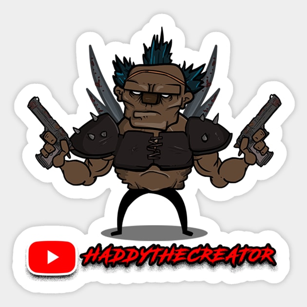 Road Warrior (Post Apocalyptic) Sticker by HaddyTheCreator